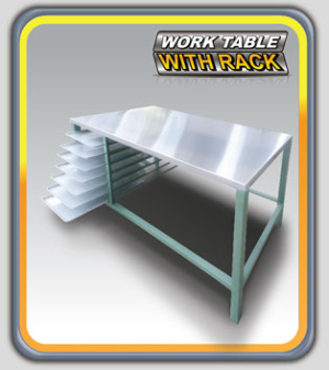 Work Table With Rack